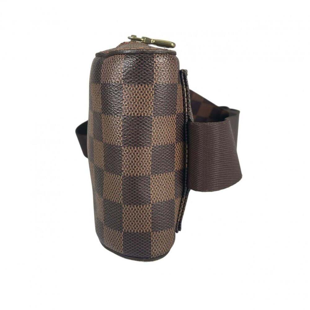 LOUIS VUITTON Authentic Brown Damier Canvas Hobo Bag - Picture 3 of 16